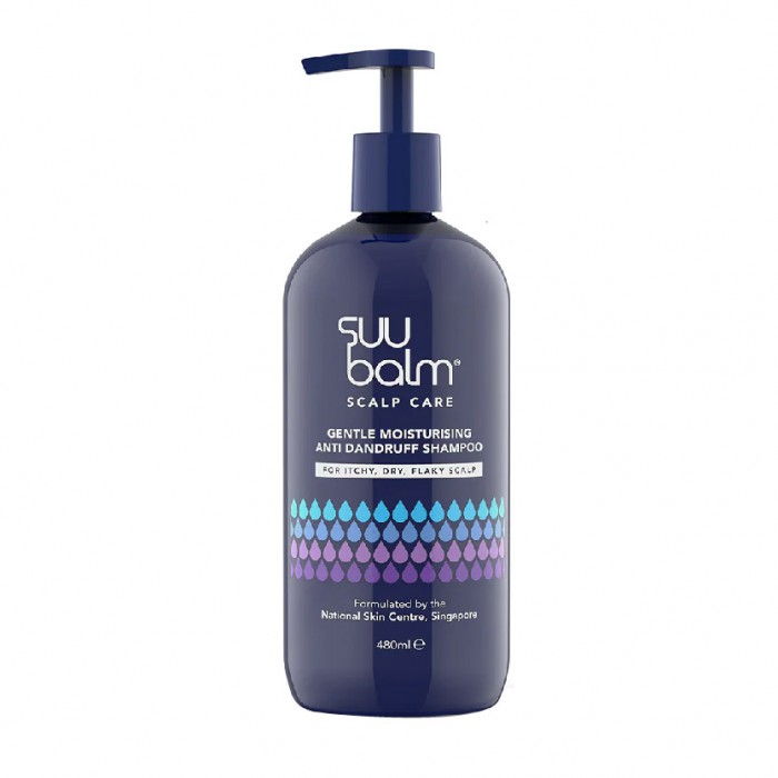 Suu Balm Scalp Care Gentle Moisturising Anti Dandruff Shampoo 480ml