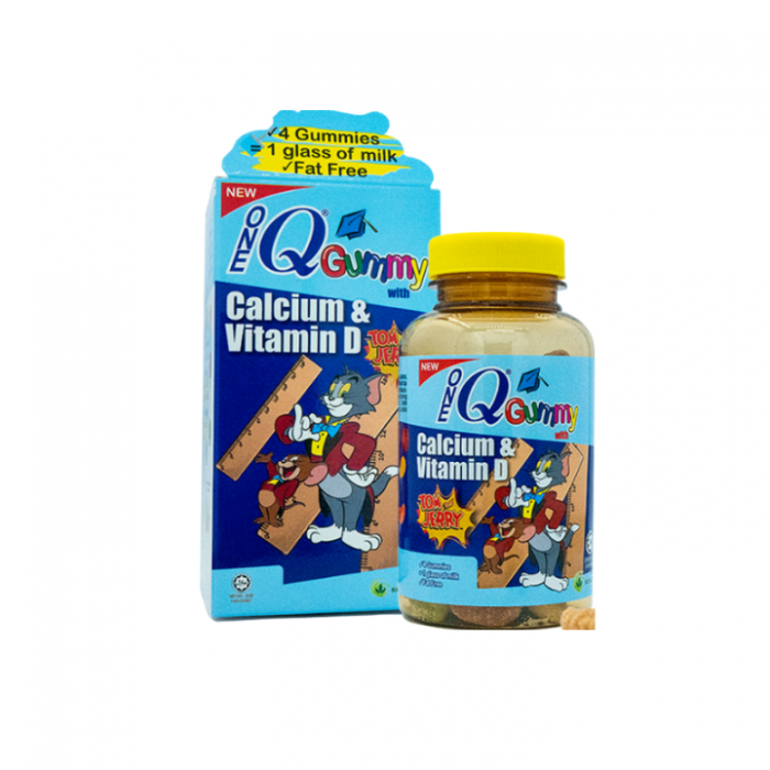 ONEQ GUMMY WITH CALCIUM & VITAMIN D 120G