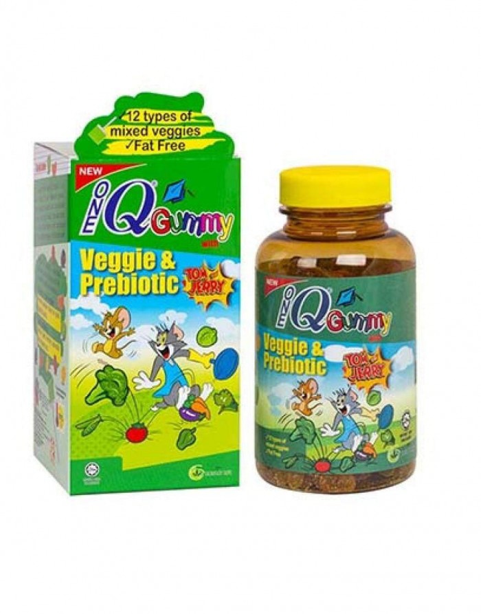 ONEQ GUMMY WITH VEGGIE & PREBIOTIC 120G