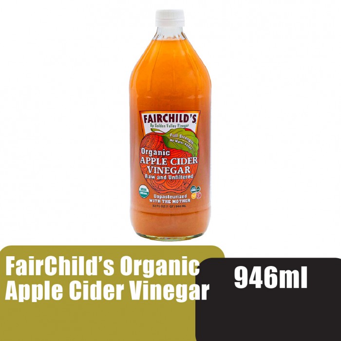 FAIRCHILD'S ORGANIC APPLE CIDER VINEGAR 32OZ