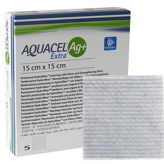 CONVATEC AQUACEL AG+ EXTRA 15CM X 15CM (413568) 5'S ###