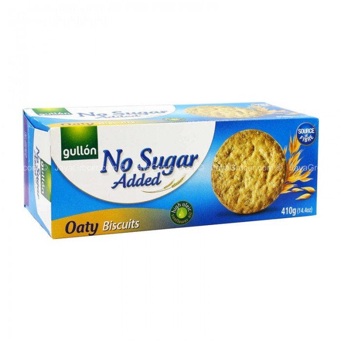 GULLON NO SUGAR ADDED OATY BISCUIT 410G