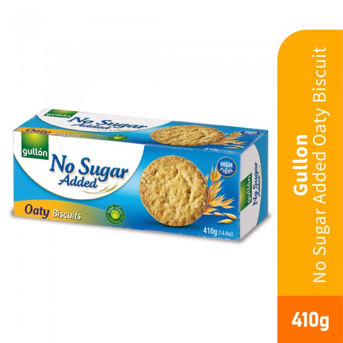 GULLON NO SUGAR ADDED OATY BISCUIT 410G