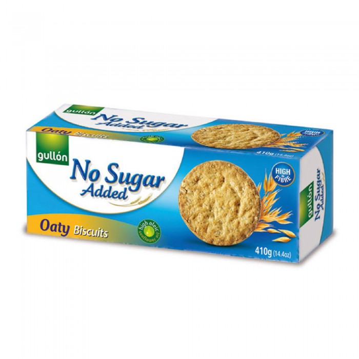 GULLON NO SUGAR ADDED OATY BISCUIT 410G