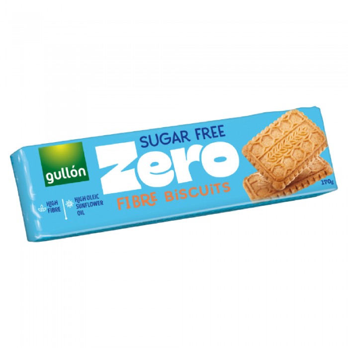 GULLON SUGAR FREE FIBRE COOKIES 170G