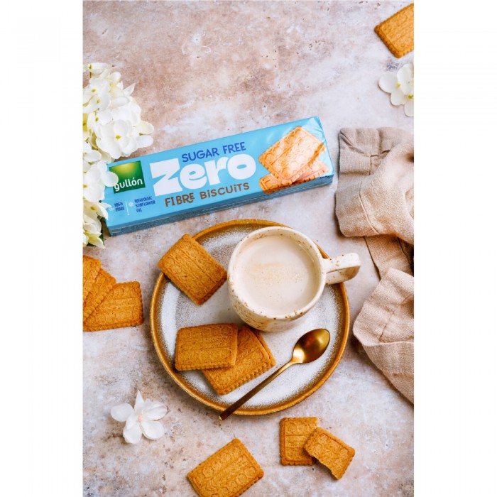 GULLON SUGAR FREE FIBRE COOKIES 170G