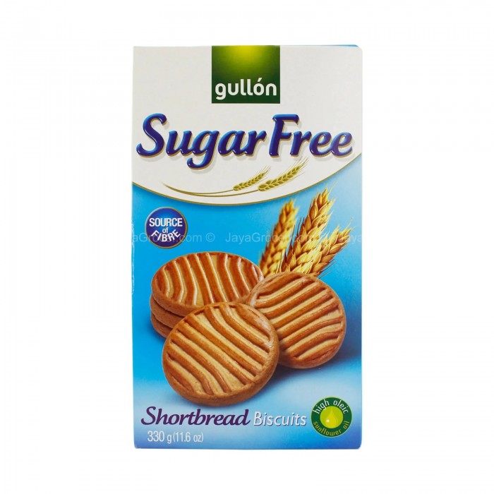 GULLON SUGAR FREE SHORTBREAD COOKIES 330G