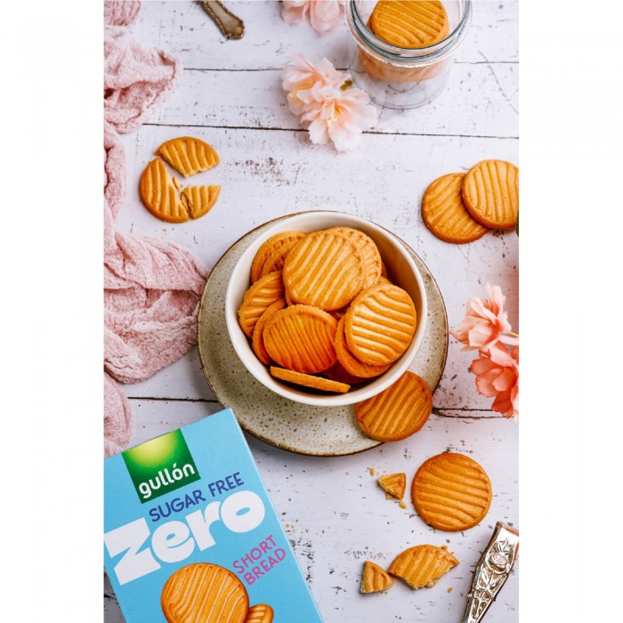 GULLON SUGAR FREE SHORTBREAD COOKIES 330G