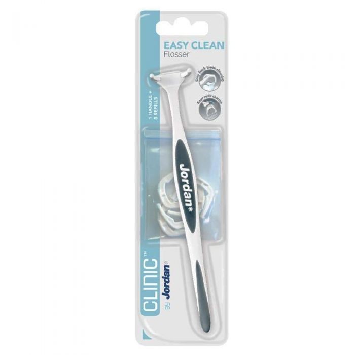 JORDAN EASY CLEAN FLOSSER STARTER WITH REFILL