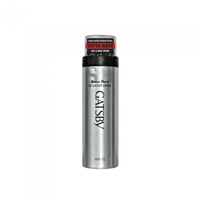 GATSBY SPRAY 180G - SET & KEEP SUPER HARD