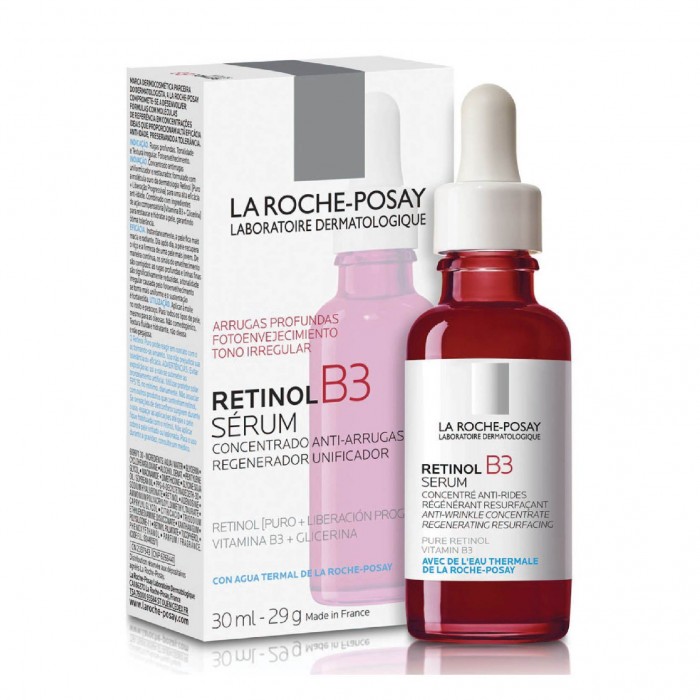 LA ROCHE POSAY Retinol B3 Face Serum 30ml - Anti Aging & Anti Wrinkle Retinol Serum Muka 精华液