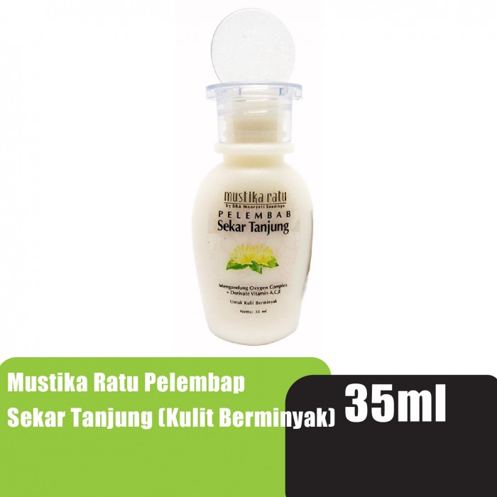 Mustika Ratu Skincare Moisturiser Pelembap Sekar Tanjung - Pelembap Muka Moisturizer for oily skin 35ml