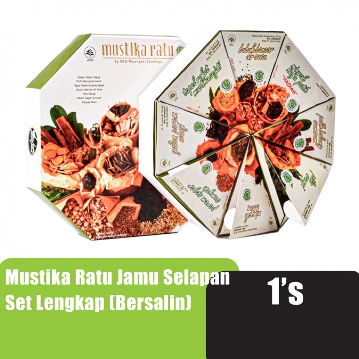 Mustika Ratu Jamu Selapan / Jamu Bersalin / Jamu Mustika Ratu / Post Natal Care ( Set Berpantang Ibu Bersalin / Set Pant