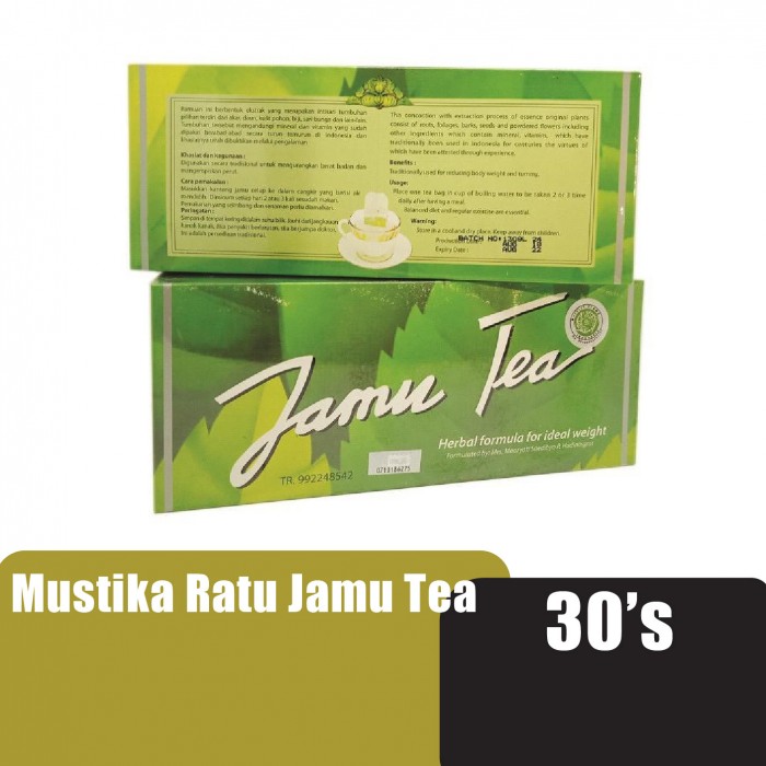 Mustika Ratu Jamu Tea Kurus - Detox Slimming Tea (30's)