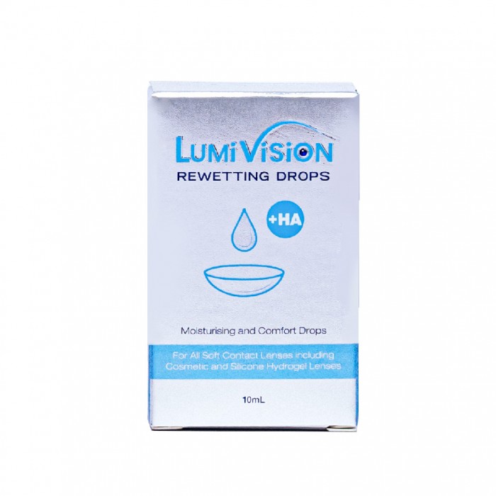 LUMIVISION Rewetting Drops 10ml Eye Drops for Dry Eye & Contact Lens,  眼药水,  Eye Care