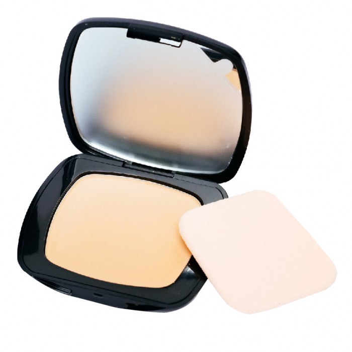 Dr Derma Matte Finish Compact Powder Foundation Warm 12g - Face Powder Bedak Muka 粉底 化妆品