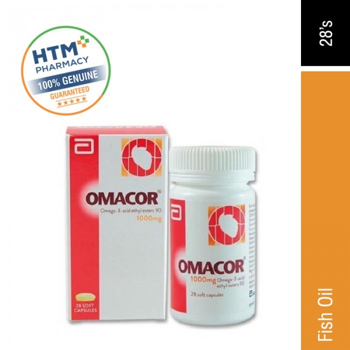 [FISH OIL] Omacor Omega-3 1000mg Cap 28's