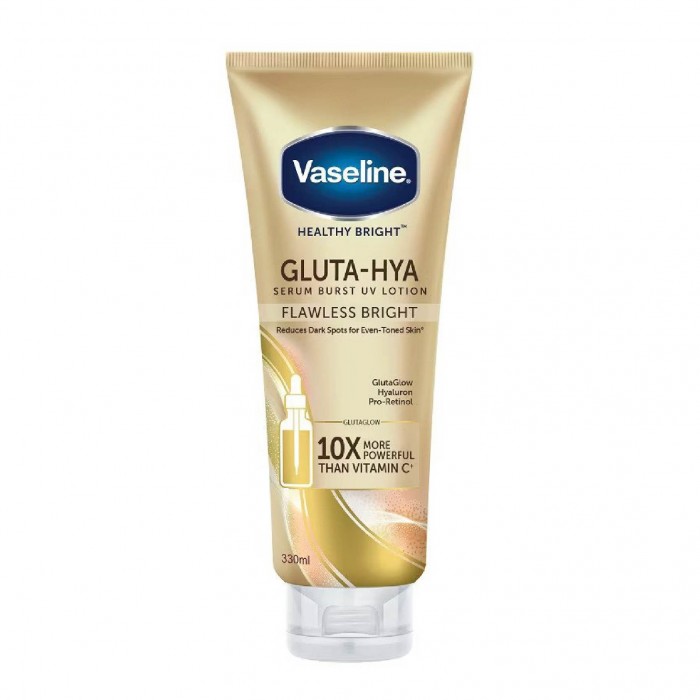 Vaseline Gluta-Hya Serum Burst Lotion Flawless Bright 330ml