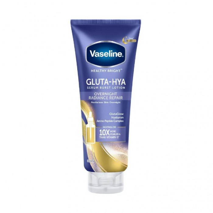 Vaseline Gluta-Hya Serum Burst Lotion Overnight Radiance Repair 330ml