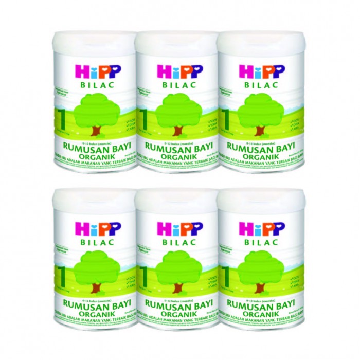 Hipp Bilac (0-12 Months) 900g X 6 - Step 1 (R)