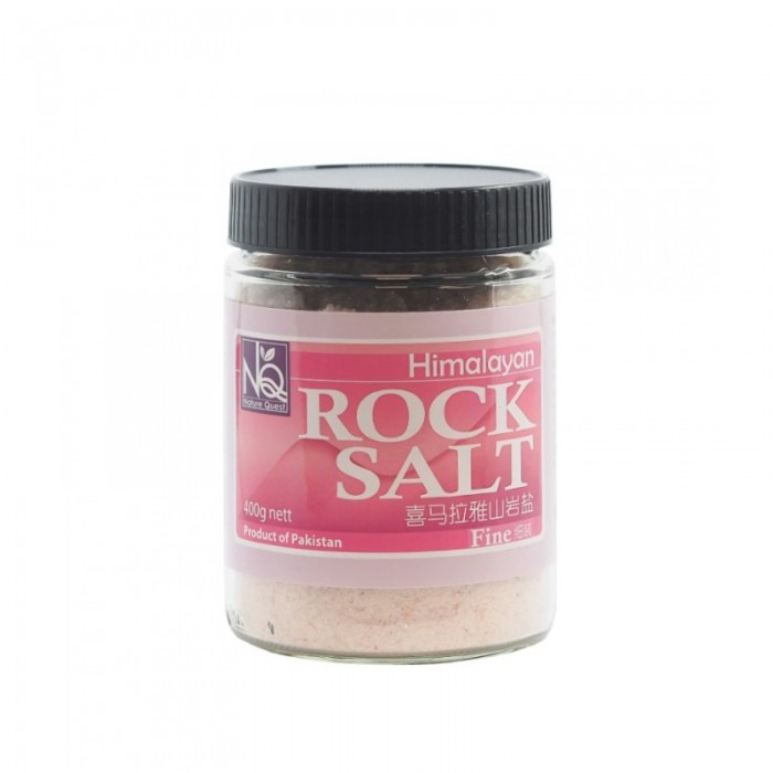 COUNTRY FARM NATURE QUEST NAT HIMALAYAN ROCK SALT 400G (FINE)