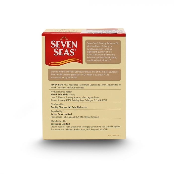 [SHORT EXPIRY 05/24 & 08/24] SEVEN SEAS EVENING PRIMROSE OIL 30'S