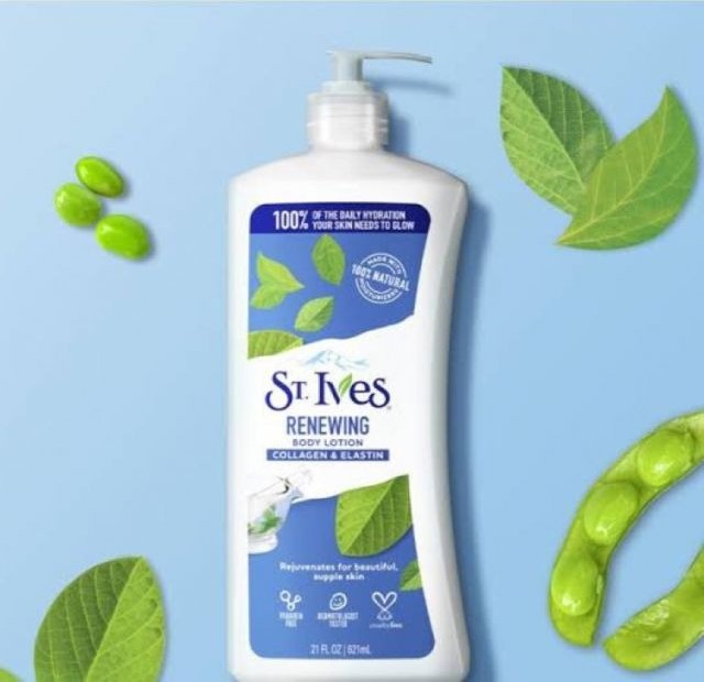 ST IVES BODY LOTION 400ML - RENEWING COLLAGEN & ELASTIN