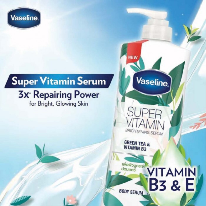 Vaseline Super Vitamin Brightening Serum 360ml - Greentea