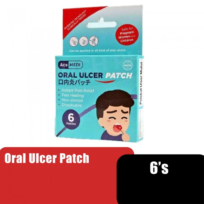 ACU MEDI ORAL ULCER PATCH 6'S