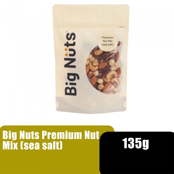 BIG NUTS PREMIUM NUT MIX - SEA SALT 135G