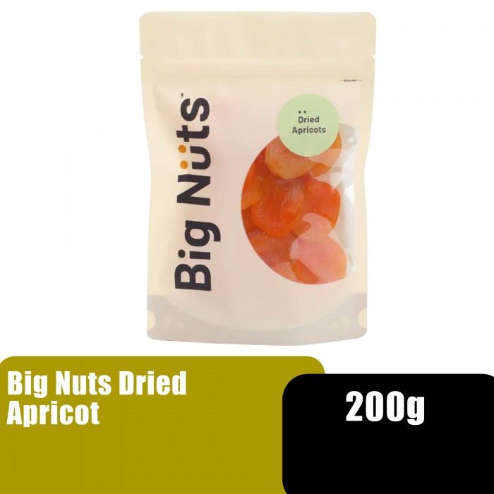 BIG NUTS DRIED APRICOT 200G