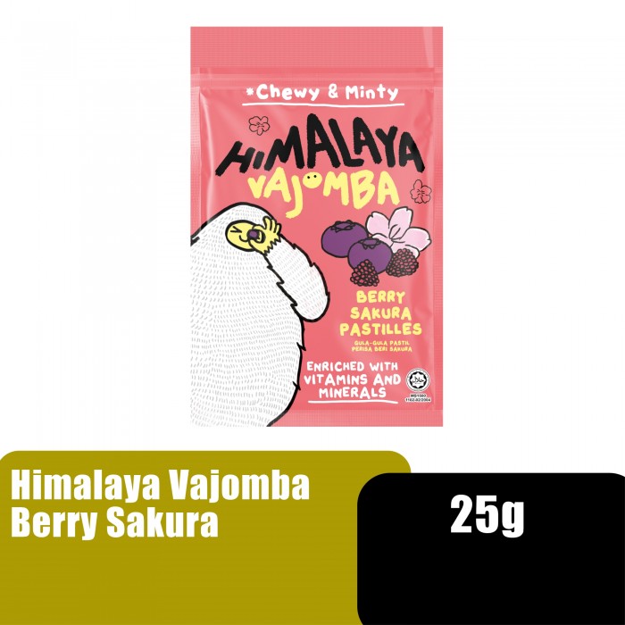 HIMALAYA VAJOMBA PASTILLES 25G - BERRY SAKURA