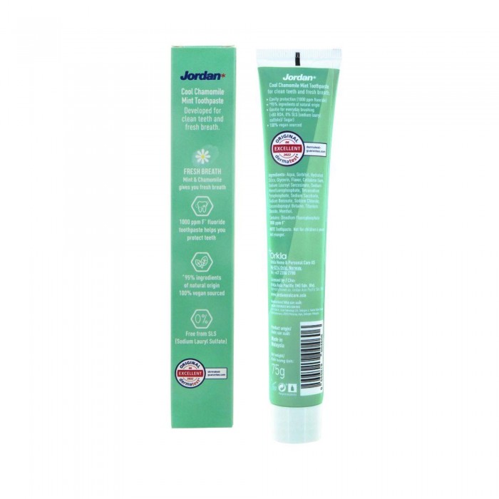 JORDAN TOOTHPASTE 75G - CHAMOMILE MINT