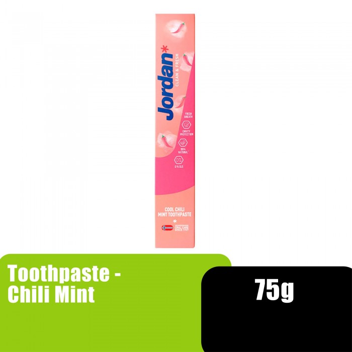 JORDAN TOOTHPASTE 75G - CHILI MINT