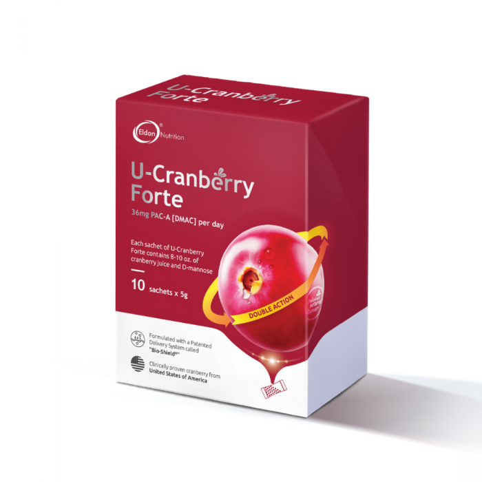 ELDON NUTRITION U-CRANBERRY FORTE 5G X 10'S