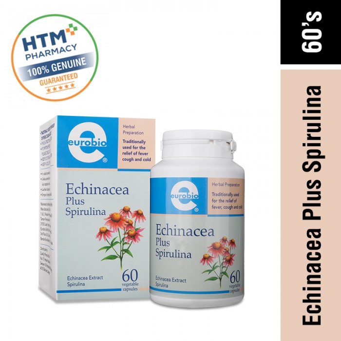 Eurobio Echinacea Plus Spirulina 60'S