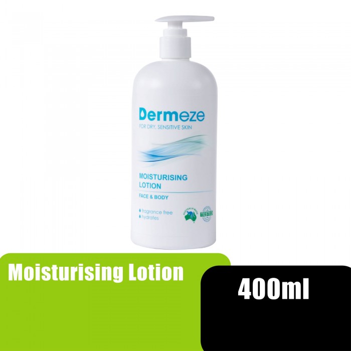 DERMEZE MOISTURISING LOTION 400ML