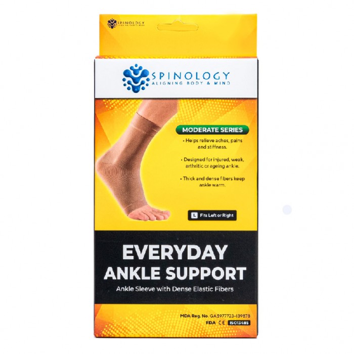 Spinology Everyday Knee Support Size (XL) Sport Fitness Knee Guard Support Elastic Guard Lutut Pelindung Lutut 护膝 护膝套