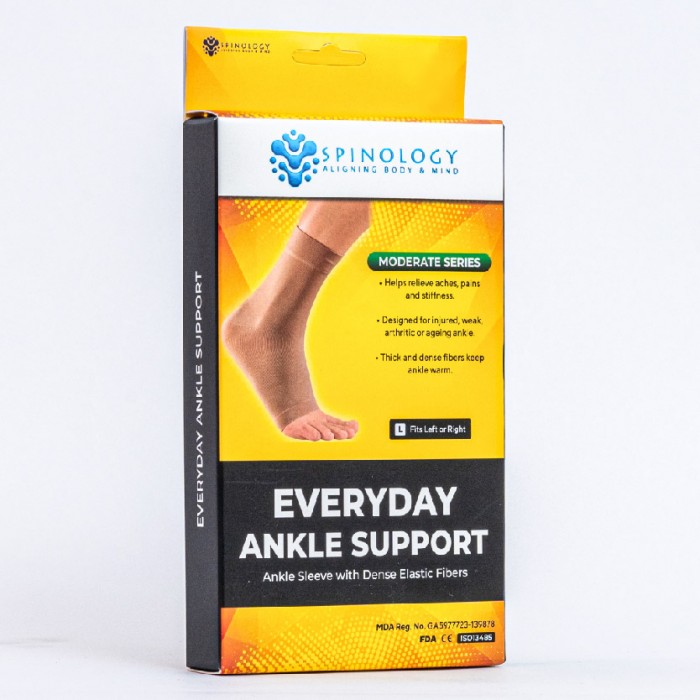 Spinology Everyday Knee Support Size (XXL) Sport Fitness Knee Guard Support Elastic Guard Lutut Pelindung Lutut 护膝 护膝套