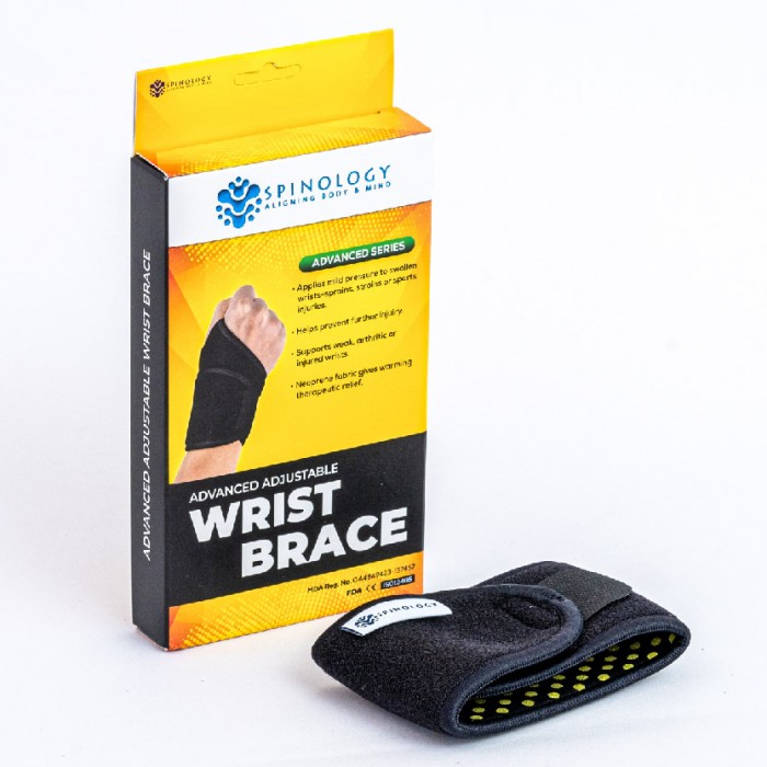 Spinology Advanced Adjustable Wrist Brace Sprains Fractures Wrist Support Guard Tangan 护腕 护腕套