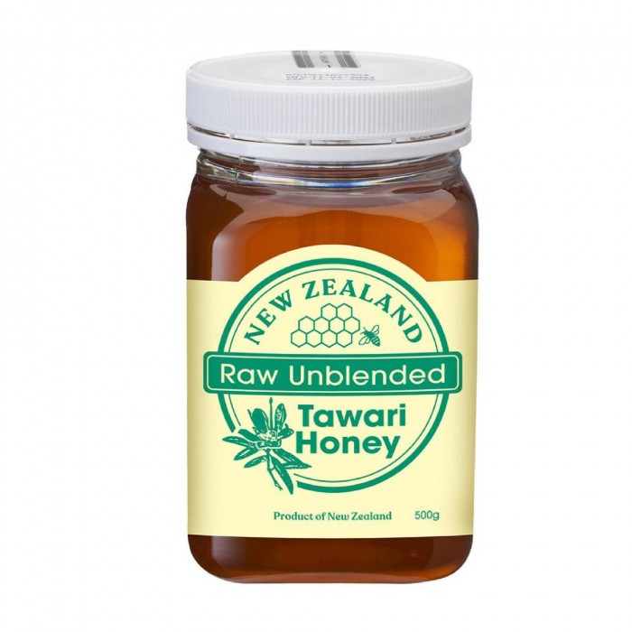 NEW ZEALAND Raw Unblended Tawari Honey 500g