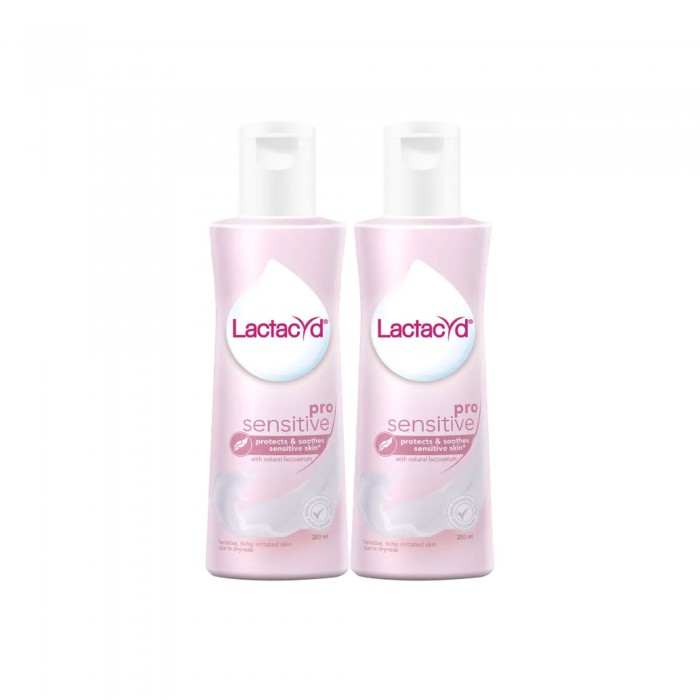 LACTACYD FEMININE HYGINE 250ML X 2 - PRO SENSITIVE (NEW)