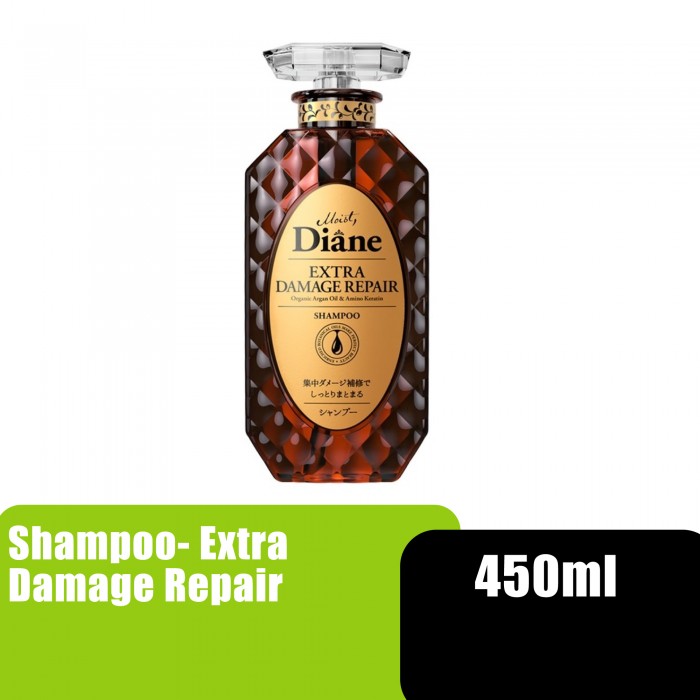 MOIST DIANE PERFECT BEAUTY SHAMPOO 450ML - EXTRA DAMAGE & REPAIR