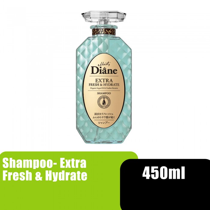 MOIST DIANE PERFECT BEAUTY SHAMPOO 450ML - EXTRA FRESH & HYDRATE