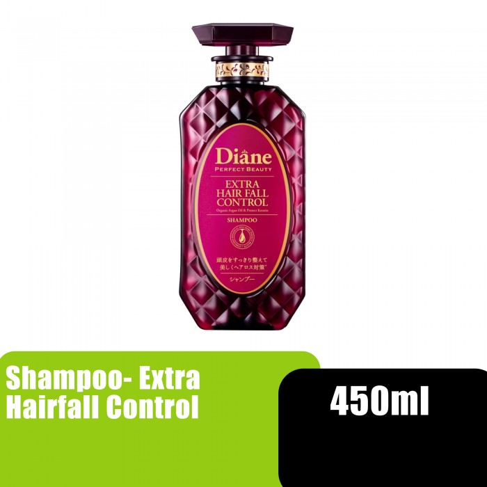 MOIST DIANE PERFECT BEAUTY SHAMPOO 450ML - EXTRA HAIR FALL CONTROL