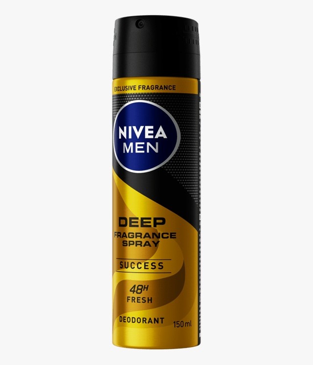 NIVEA MEN DEEP FRAGRANCE SUCCESS SPRAY 150ML (95651)