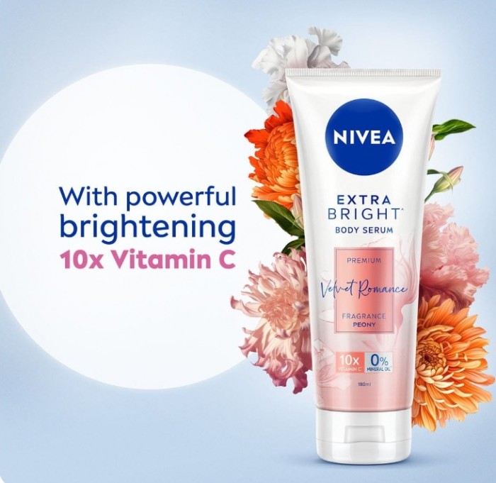 NIVEA VELVET ROMANCE BODY SERUM 180ML (98938)