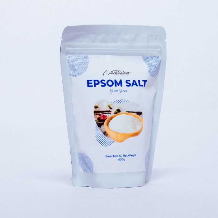 NUTRILICIOUS Magnesium Sulfate Epsom Salt Bath 400g