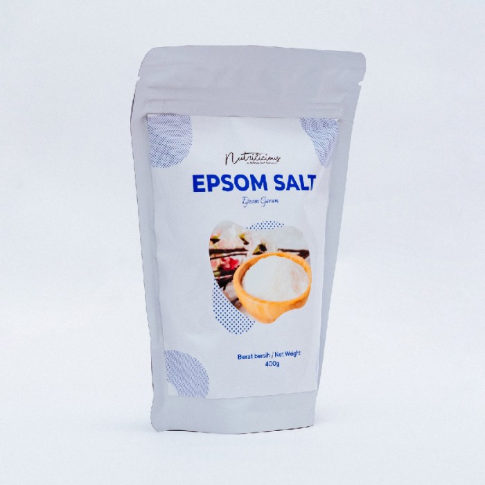 NUTRILICIOUS Magnesium Sulfate Epsom Salt Bath 400g