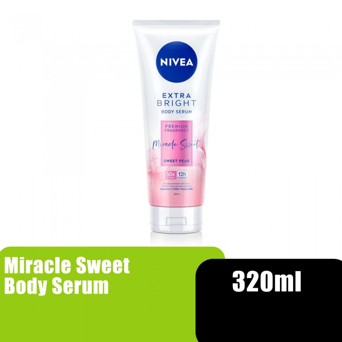 NIVEA MIRACLE SWEET BODY SERUM 320ML (98937)